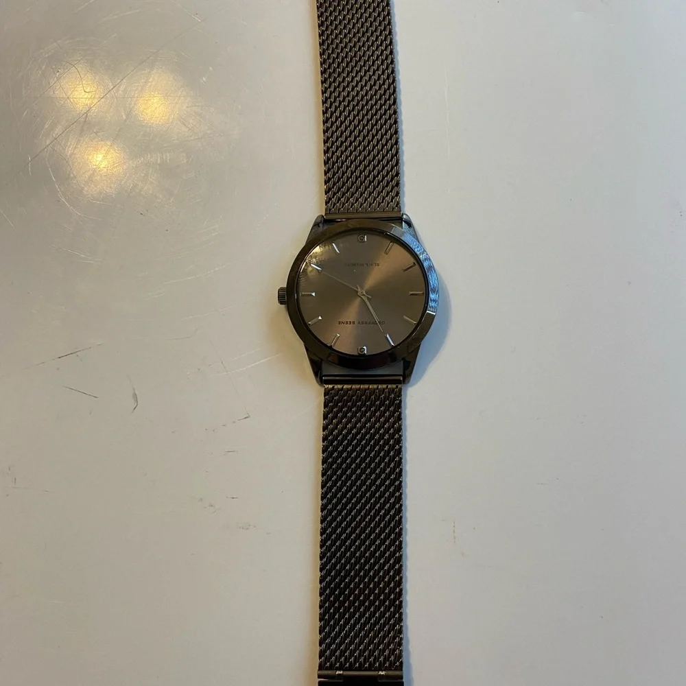 Geoffrey Beene Black Diamond Watch I Only Wore Couple Of Times - Picture 2 of 3